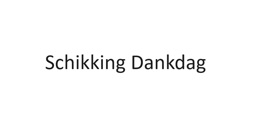 Schikking dankdag